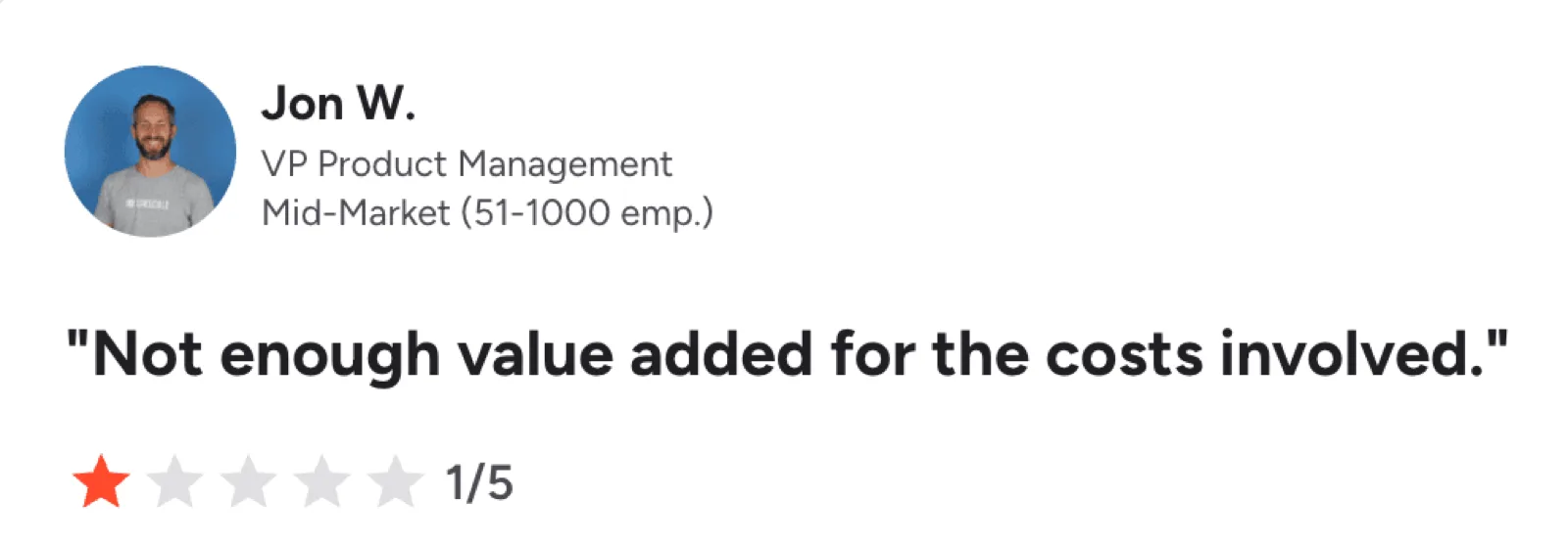 Hub product communication